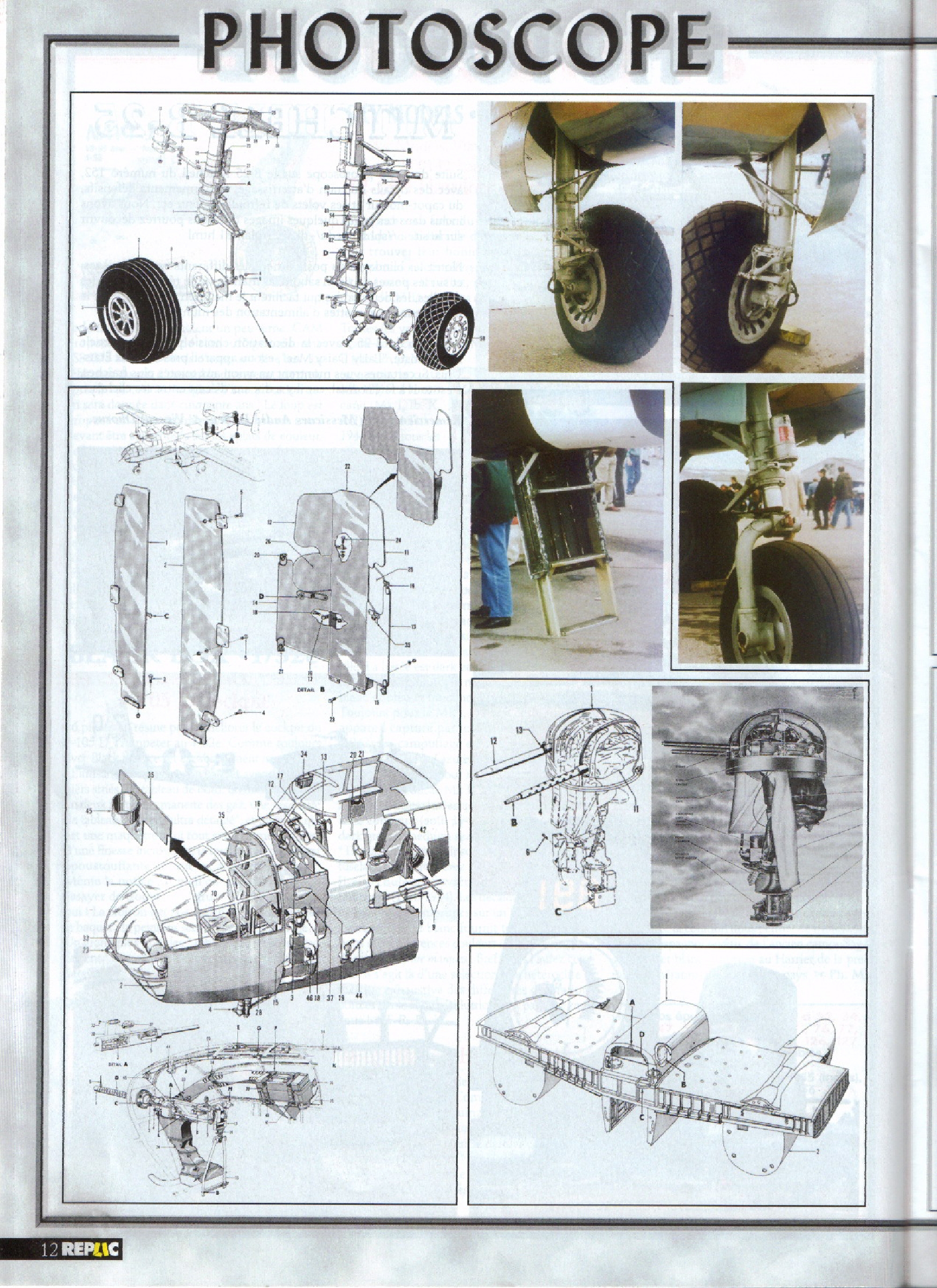 Replic 153 - Me-108, B-25, Me-109